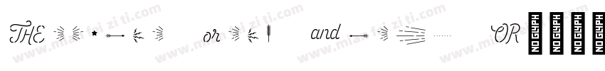 Taberna Sans Black R字体转换